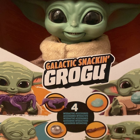Star Wars Mandalorian Galactic Snackin' Grogu - Picture 2 of 5